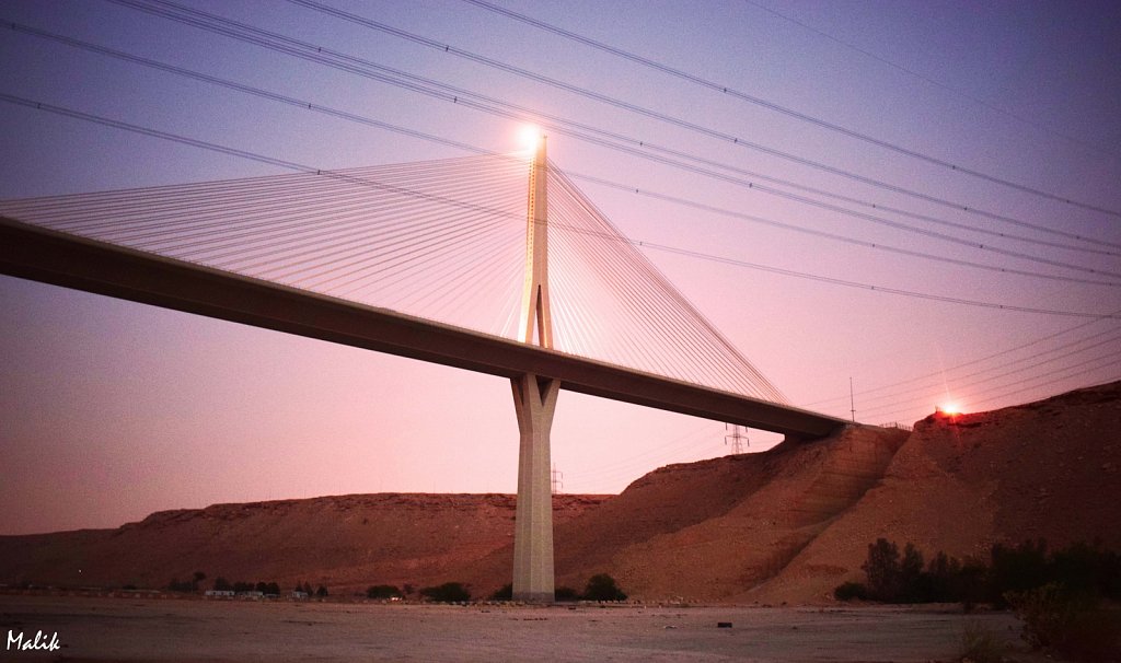 Hanging Bridge Riyadh